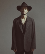 【BASED ON MEN'S BIGI HERITAGE】シルクネップヘリンボーン リラックスジャケット