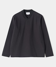シルケットスムースVネックテイラーTシャツ