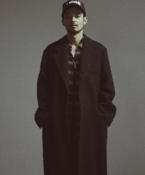 【BASED ON MEN'S BIGI HERITAGE】シングルチェスターコート