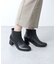 バッグジップショートブーツ【5cmヒール】(9025)