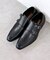 スクエアトゥロングノーズダブルモンクストラップシューズ (942)