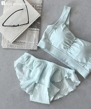 可愛い&楽ちんなフリルのふんどしタイプのショーツ選べるデザイン 「からだゆるめるナイトショーツ ショーツ」 ショーツ