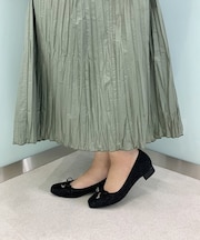 【Bridget Birkin】スクエアレースパンプス