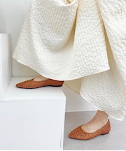 【Bridget Birkin】編みメッシュフラットシューズ