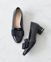【Bridget Birkin】ヒールアップリボンローファー