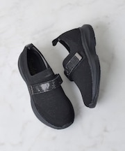 【Bridget Birkin】ベルトストーンニットスニーカー