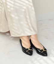 【BRIDGET BIRKIN WALK】リボンモチーフウォーキングパンプス