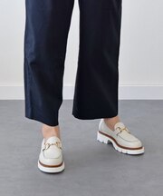 【CORSO ROMA,9】タンクソールビットローファー