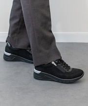 《新色入荷》【Round About】サイドジップスニーカー