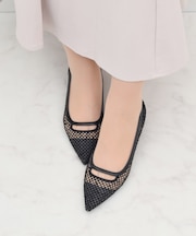 【Bridget Birkin】甲アクセントポインテッドパンプス