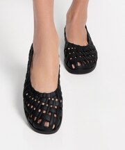 【melissa】ラウンドトウPVCバレエシューズ