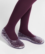 【melissa】ラウンドトウPVCバレエシューズ