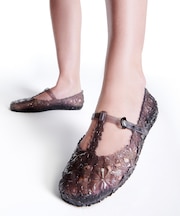 【melissa】TストラップPVCバレエ
