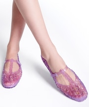 【melissa】TストラップPVCバレエ