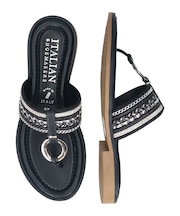 【ITALIAN SHOEMAKERS】マルチアクセントトングサンダル