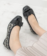 【Bridget Birkin Walk】リボンウォーキングパンプス