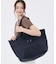 CARLIN ZIP TOP TOTE BAG ディープシーブルー