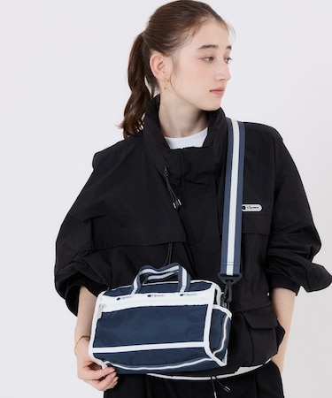 MINI DUFFEL CROSSBODY スペクテイターディープブルー