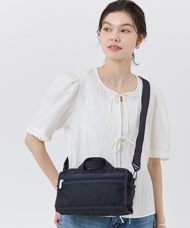 MINI DUFFEL CROSSBODY ディープシーブルー