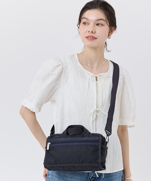 MINI DUFFEL CROSSBODY ディープシーブルー