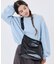 MEDIUM ZIP SHOULDER ブラックシャイン