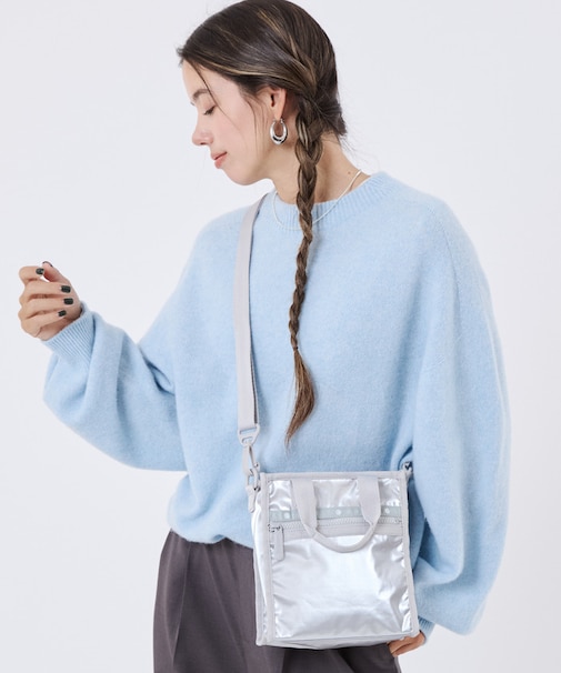MINI N/S TOTE フロストシルバーシャイン