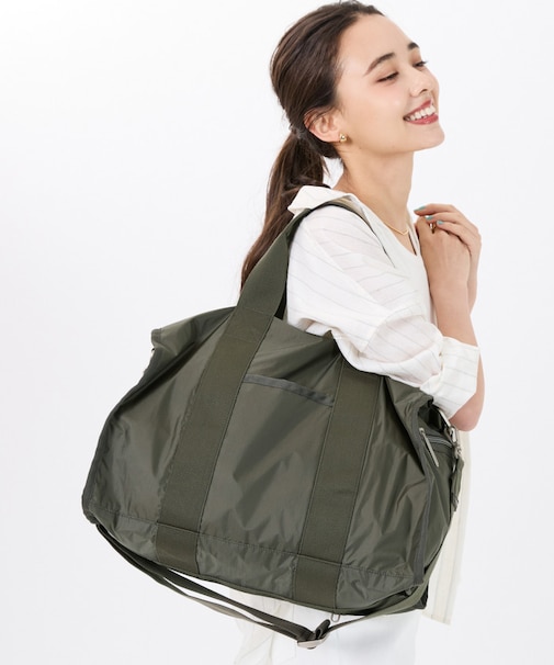 ESSENTIAL MEDIUM DUFFLE グラベルC