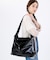 DELUXE ZIPTOP TOTE ブラックシャイン