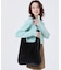 FUR SHOULDER TOTE ブラックフラッフィーファー