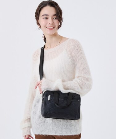 EVERYDAY SM SATCHEL ブラッククロスデボス