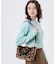 FUR E/W TOTE レオパードフラッフィーファー