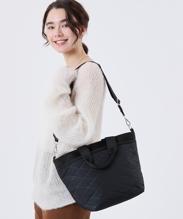 BUCKET TOTE ブラッククロスデボス