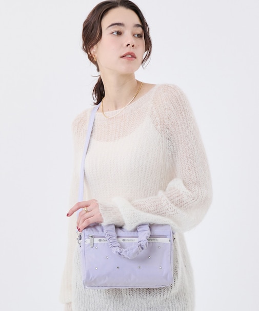 GH EVERYDAY SM SATCHEL ビジューソフトラベンダー