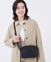 DANIELLA CROSSBODY ラインデボスブラック