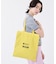 MSGM LG EMERALD TOTE ロゴトートイエロー