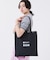 MSGM LG EMERALD TOTE ロゴトートブラック