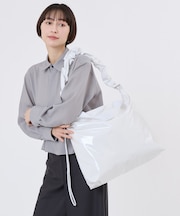 GH DAILY TOTE ホワイトグリマーシャイン