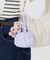 SHEEN MICRO DUFFLE シュガーライラック