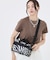 MINI DUFFEL CROSSBODY クリームブラックゼブラ