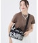 MINI DUFFEL CROSSBODY クリームブラックゼブラ