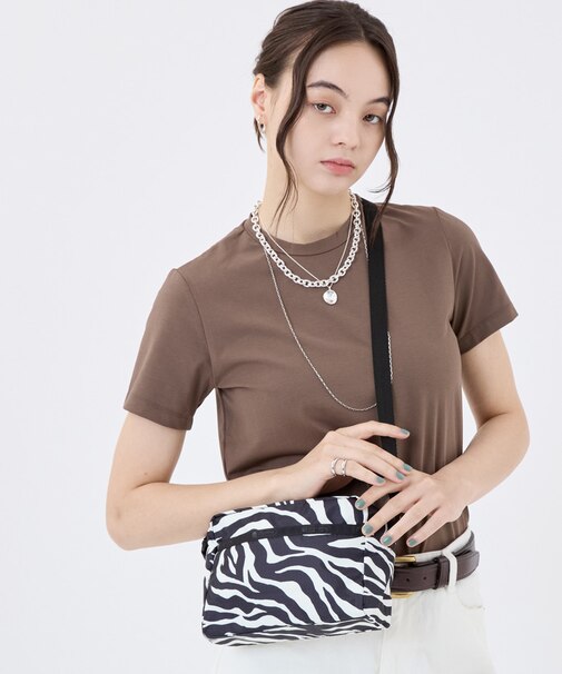 DANIELLA CROSSBODY クリームブラックゼブラ