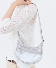 MINI HOBO CROSSBODY フロストシルバーシャイン