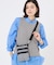 3 ZIP CROSSBODY シティハウンドトゥース