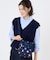【LeSportsac×Miffy】MINI N/S TOTE ミッフィーネイビーポルカドット