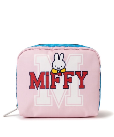 【LeSportsac×Miffy】SQUARE COSMETIC ミッフィーピンク