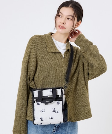 MINI N/S TOTE リラクシングパンダサンド