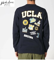 UCLA裏毛プリント トレーナー