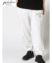 裏毛 刺繍ロングパンツ
