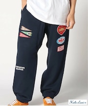 裏毛ﾜｯﾍﾟﾝ風刺繍ﾛﾝﾊﾟﾝ