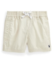 POLO RALPH LAUREN【返品不可商品】 （ベビー)コットン ツイル プルオン ショートパンツ【返品不可商品】